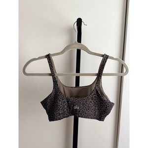 Alo Yoga Vapor Leopard Bra – Size S